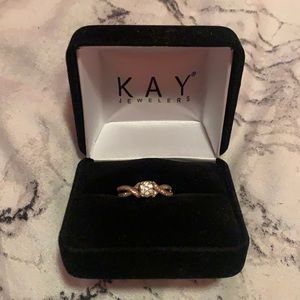 10k kay jewelers promise ring